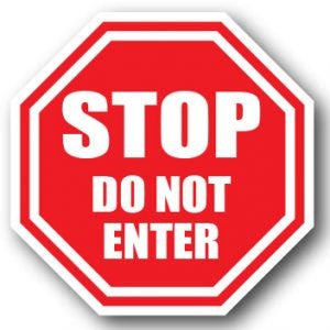 Durastripe Octagone -  STOP DO NOT ENTER
