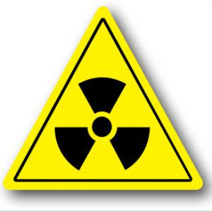 Durastripe Triangle Sign -  RADIATION