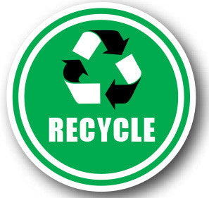 Durastripe Circular Sign -  RECYCLE