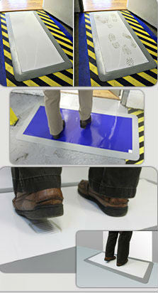 Ergomat Sticky Mats. (Box of 300 sheets) With or Without Grey Frame