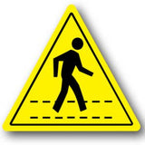 Durastripe Triangle Sign -  PEDESTRIAN