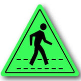 Durastripe Triangle Sign -  PEDESTRIAN