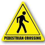 Durastripe Triangle Sign -  PEDESTRIAN CROSSING