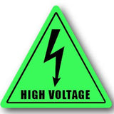 Durastripe Triangle Sign -  HIGH VOLTAGE