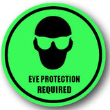 Durastripe Circular Sign -  EYE PROTECTION REQUIRED