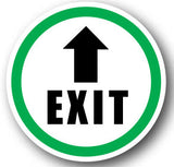 Durastripe Circular Sign -  EXIT