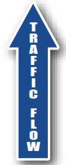 Durastripe Arrow Sign -  TRAFFIC FLOW UP