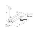 Wesco 273453 CP3 Pallet Truck