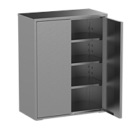 Jamco Model KF  Stainless Steel Cabinet - 3 Shelves