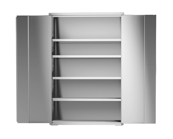 Jamco Model KG  Stainless Steel Cabinet - 4 Shelves